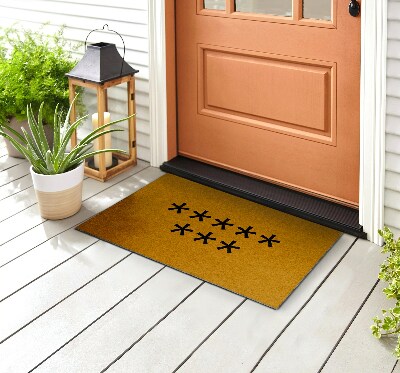 Outdoor rug for deck Star Splashes