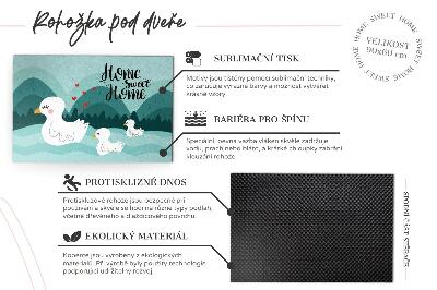 Outdoor mat Floristic pattern