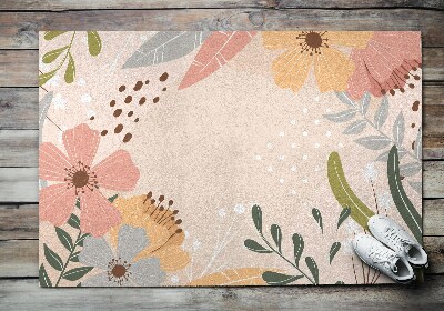 Outdoor mat Floristic pattern