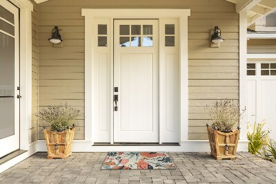 Outdoor mat Floristic bouquet