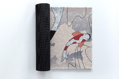 Outdoor mat Koi fishstalk