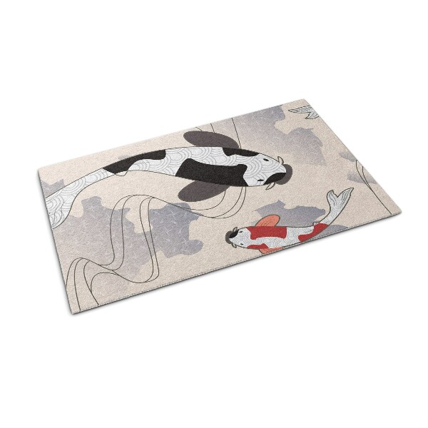 Outdoor mat Koi carp