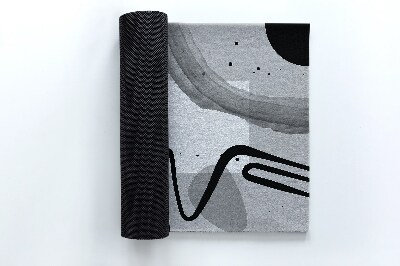 Outdoor mat Geometric Structures