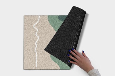 Outdoor mat Geometric Scheme