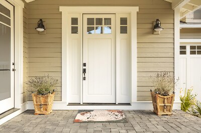 Outdoor mat Geometric Flowers