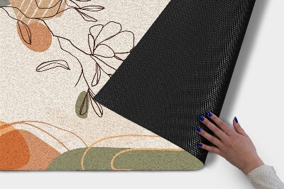 Outdoor mat Geometric Flowers