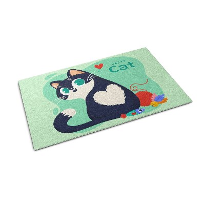 Outdoor mat Cute Cat