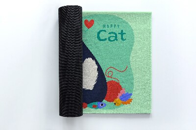 Outdoor mat Cute Cat