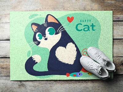 Outdoor mat Cute Cat