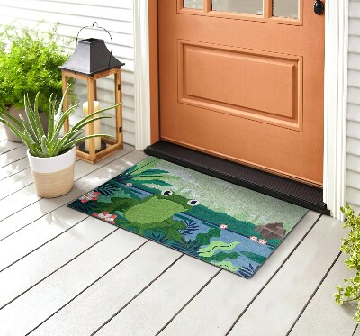 Outdoor mat Tropical Frog