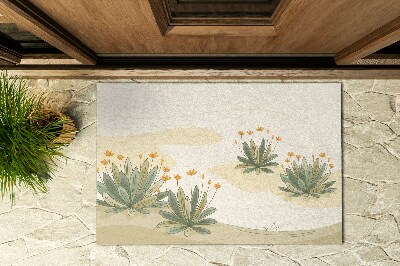 Outdoor mat Desert Flowers