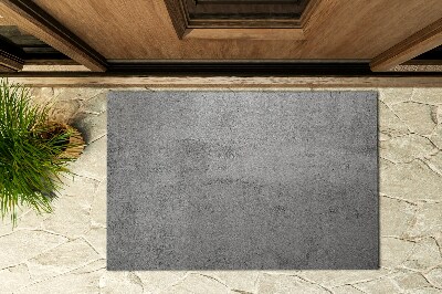 Front door floor mat Cement