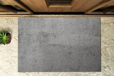 Front door floor mat Cement