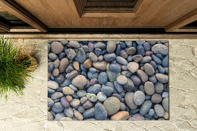 Front door floor mat Stones