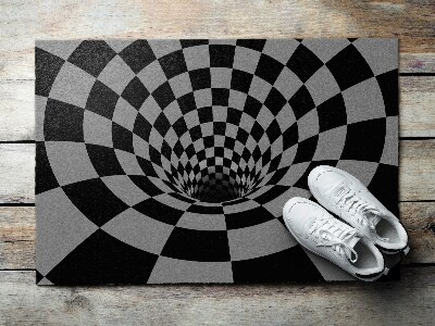 Front door floor mat Optical Illusion