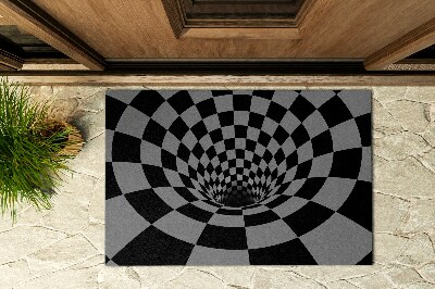 Front door floor mat Optical Illusion