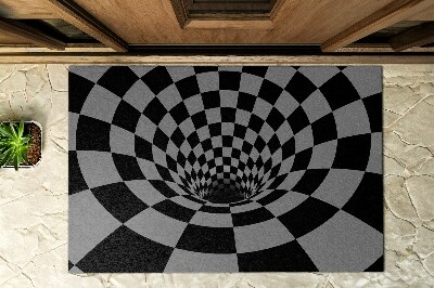 Front door floor mat Optical Illusion