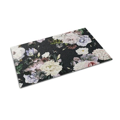 Front door floor mat Floral Composition