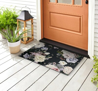 Front door floor mat Floral Composition