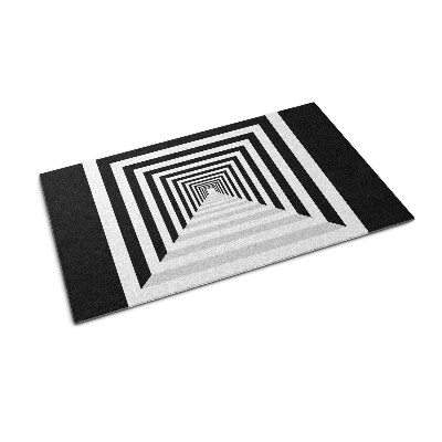 Front door floor mat Three-dimensional Tunnel