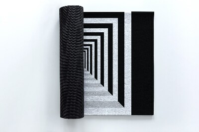 Front door floor mat Three-dimensional Tunnel