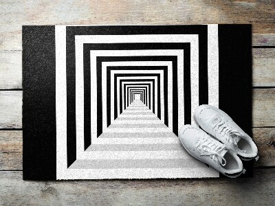 Front door floor mat Three-dimensional Tunnel