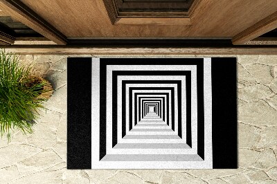 Front door floor mat Three-dimensional Tunnel