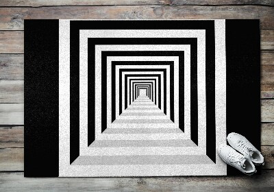 Front door floor mat Three-dimensional Tunnel