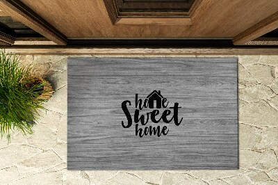 Front door doormat Sweet Home Board