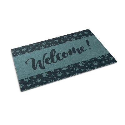 Front door mat Welcome