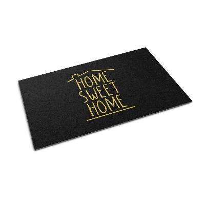 Outdoor door mat With inscription Home Sweet Home