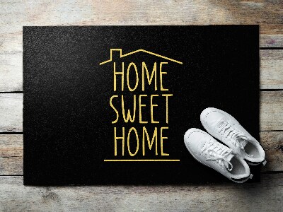 Outdoor door mat With inscription Home Sweet Home