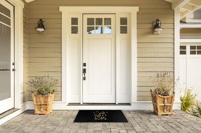 Outdoor door mat With inscription Home Sweet Home