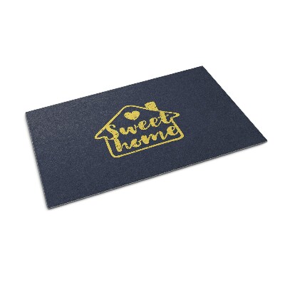 Front door doormat With inscription Home Sweet Home