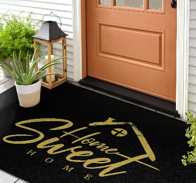 Front door floor mat Home Sweet Home