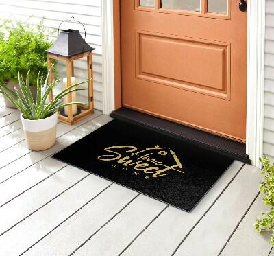 Front door floor mat Home Sweet Home