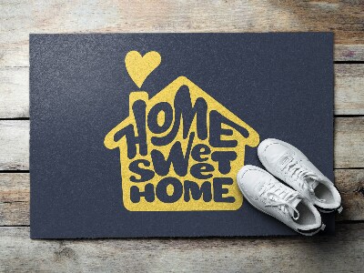 Outdoor mat Home Sweet Home inscription