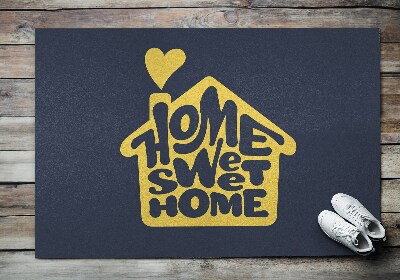 Outdoor mat Home Sweet Home inscription