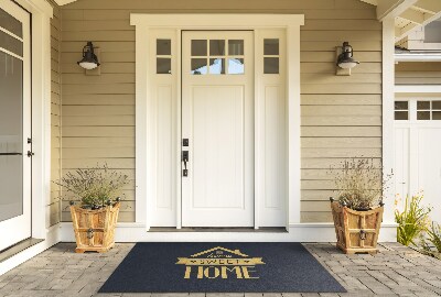 Outdoor welcome rug Home Sweet Home
