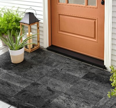 Outdoor mat Marble tiles