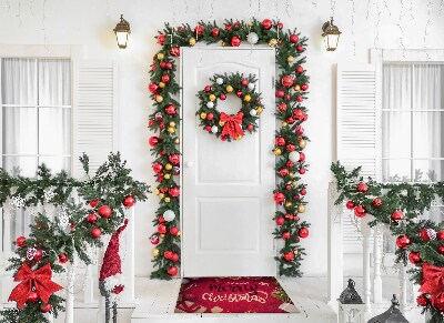 Front door mat Christmas Decoration