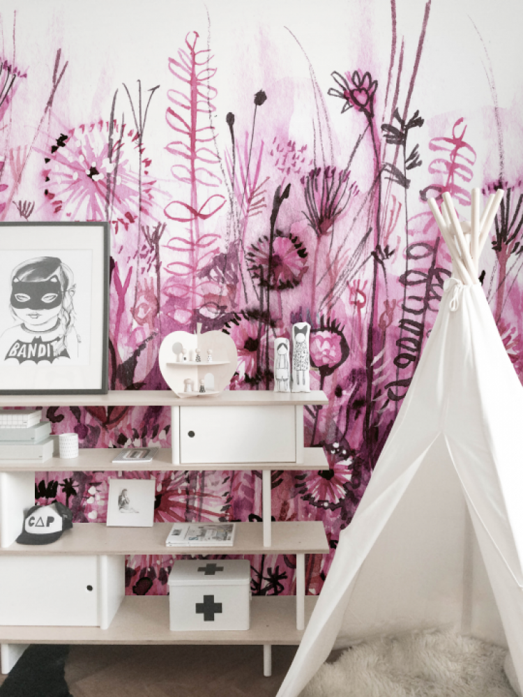 Purple nook wallpaper