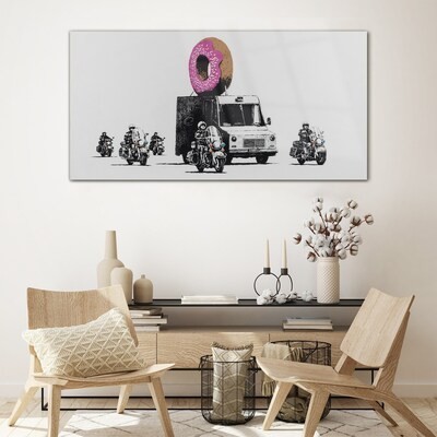 Glass prints - Banksy