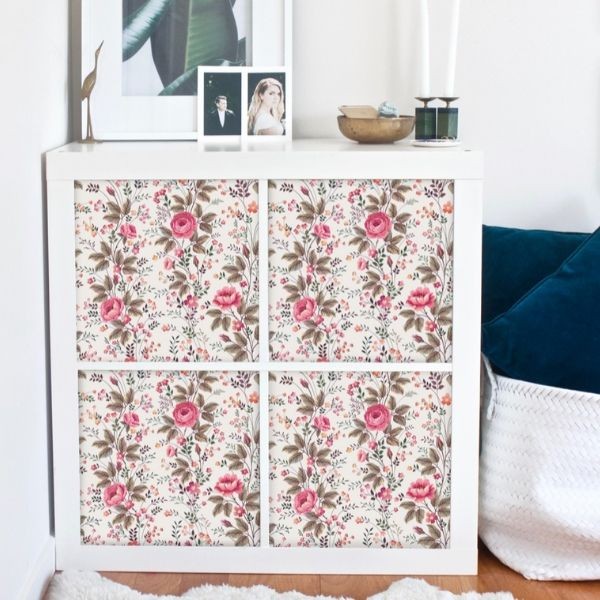 Floral luxury pattern decals for furniture