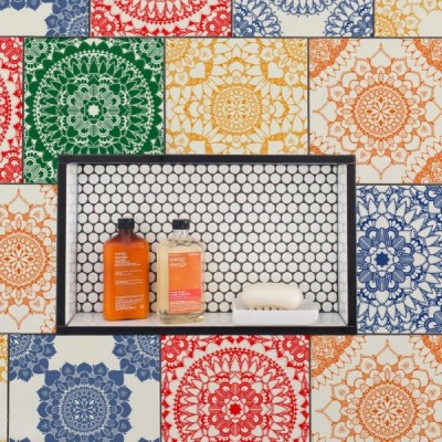 Indian tile decals 