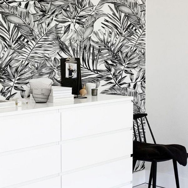 Monochrome wallpapers, wall murals - ColorayDecor.com