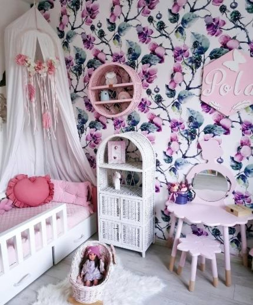 Wallpapers for a girls room - creative ideas for kids' bedroom