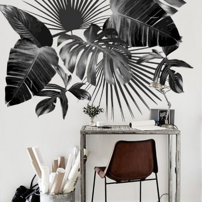 Monstera wall decals 