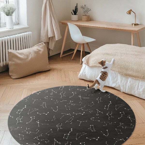 Space-themed vinyl rugs 