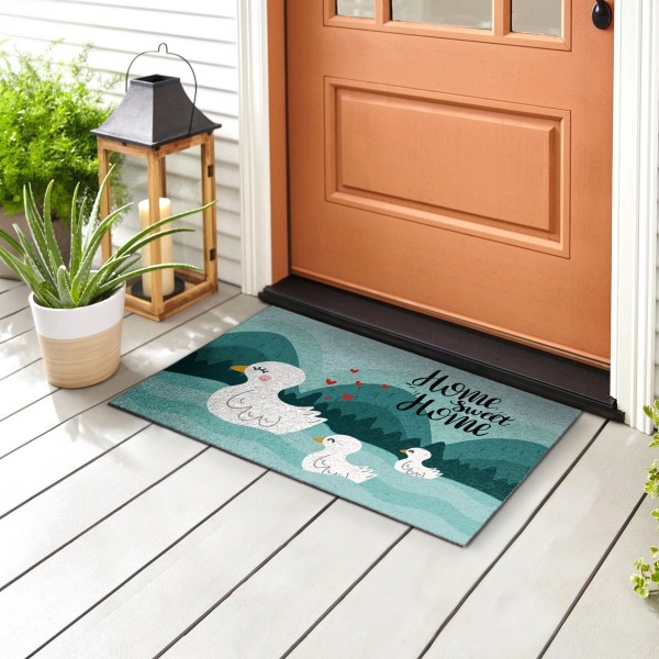 Front door mats with animals